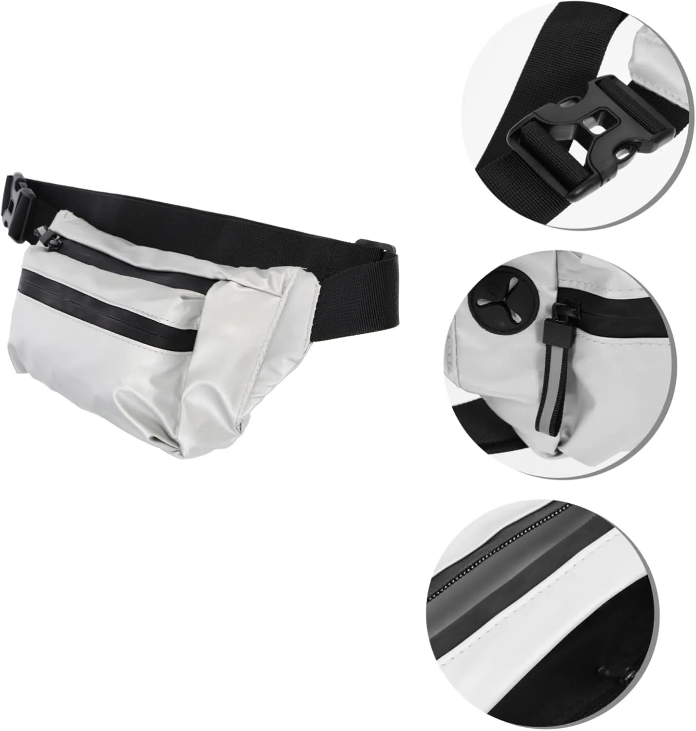 Outdoor Chest Pack Men's Fanny Pack Phone Pouch Oxford Cloth Crossbody Bag Comfortable Shoulder Belt for -day Use