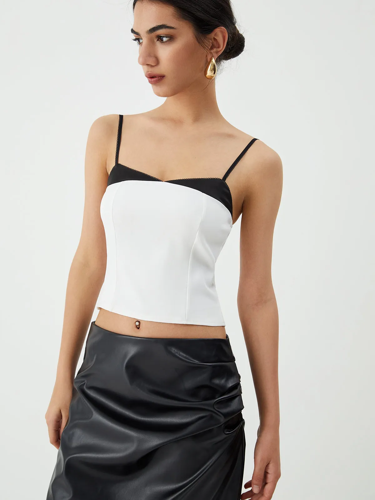 Patchwork Charming Cami Top