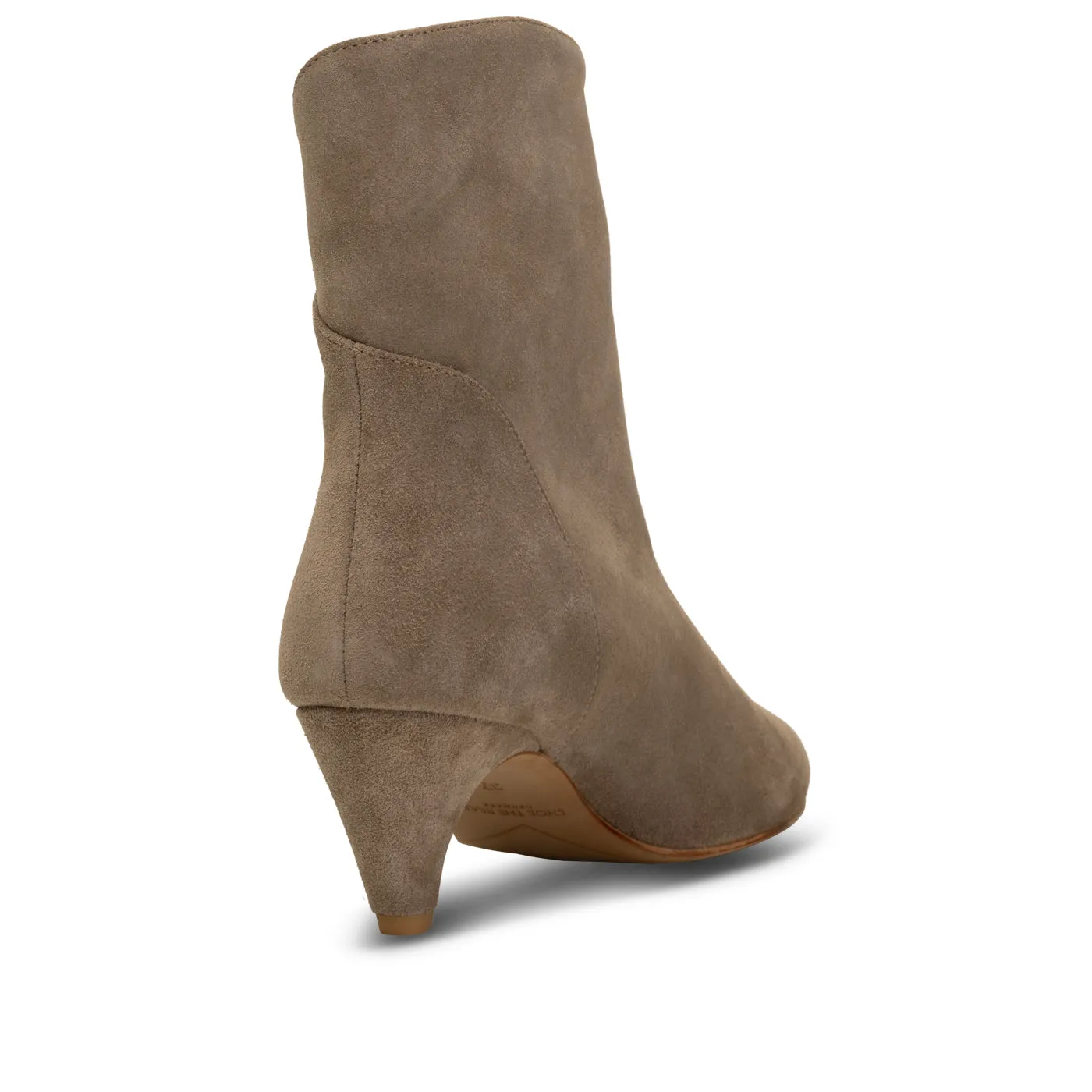 Paula boot suede - TAUPE