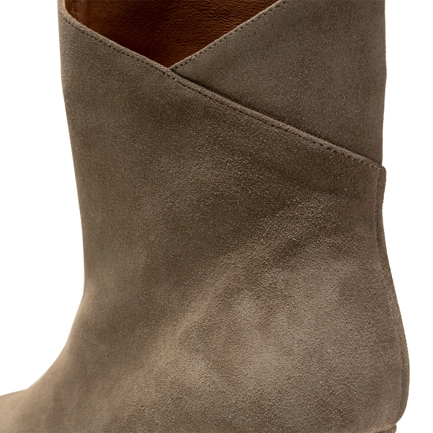 Paula boot suede - TAUPE