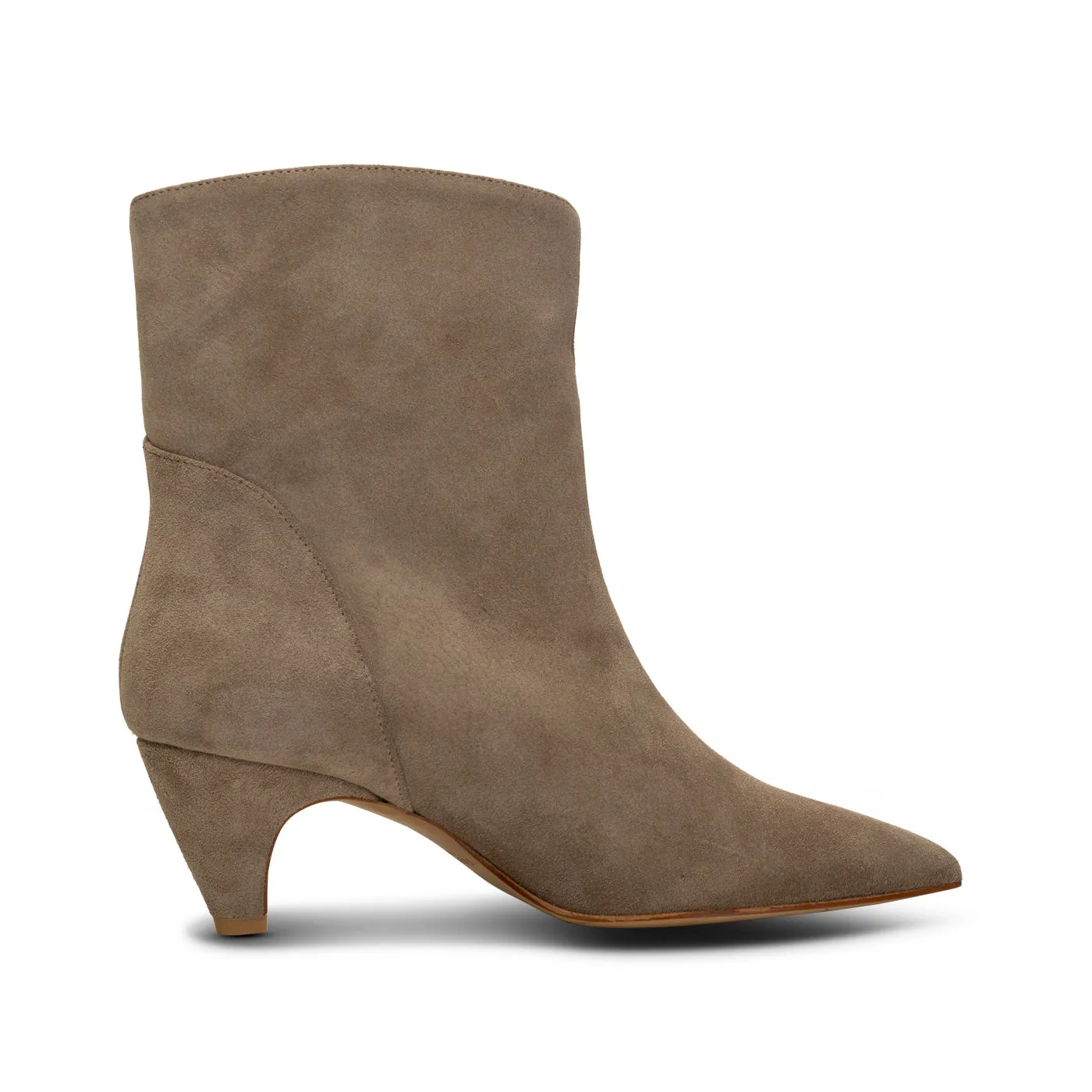 Paula boot suede - TAUPE