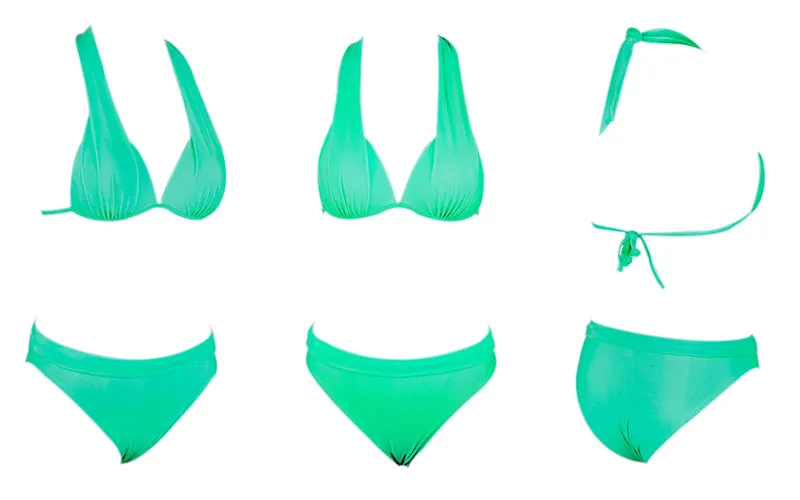 Plus Size Swimsuit Women High Waist