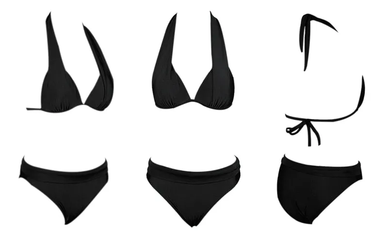 Plus Size Swimsuit Women High Waist