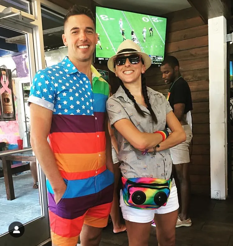 Pride Men's Romper - American Patriot