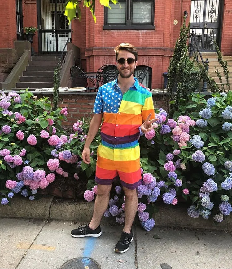 Pride Men's Romper - American Patriot