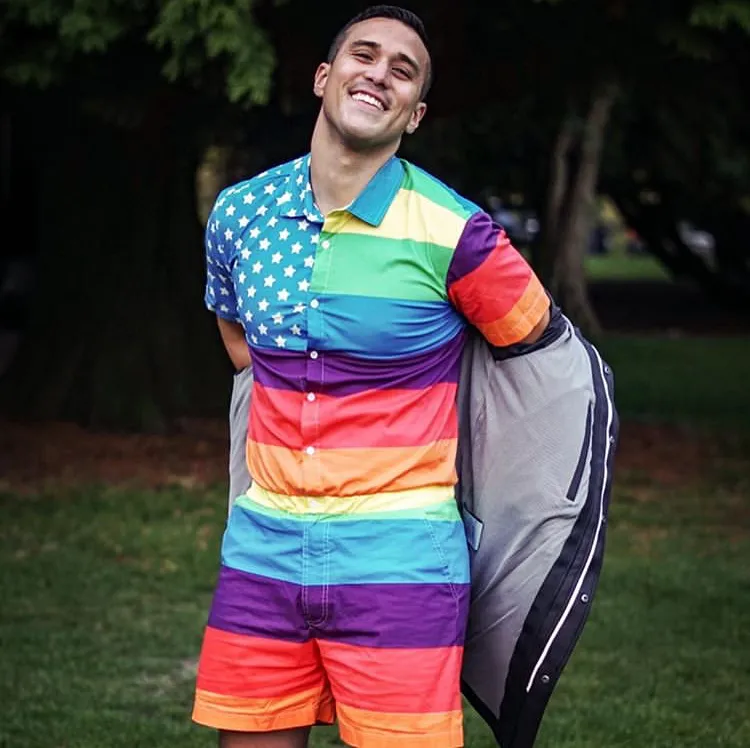 Pride Men's Romper - American Patriot