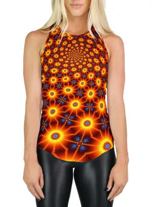 Psychedelic Tank | Racerback Top | Festival Clothing | CactiSpiral