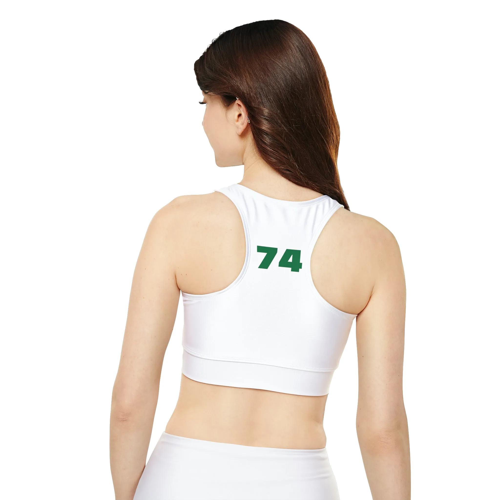 Rob Irish Kenya 2015 mash up match set Fully Lined, Padded Sports Bra (AOP)
