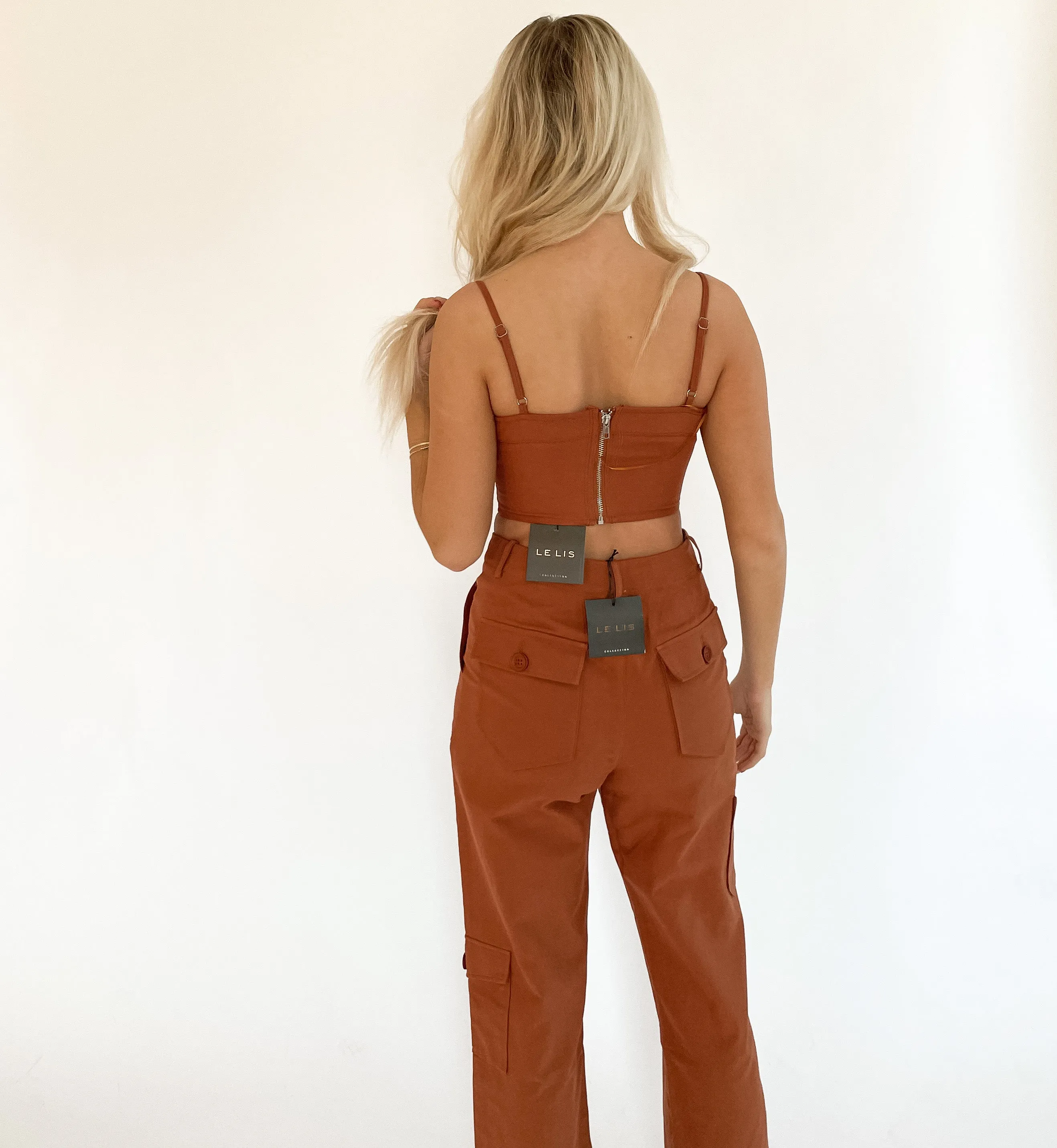 Rust Cargo Pants