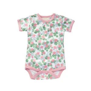 Sapling Floating Lotus  Short Sleeve Bodysuit