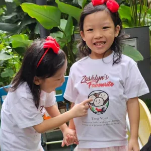 Singapore Food Heritage Clothing - Tang Yuan Romper/ Tee