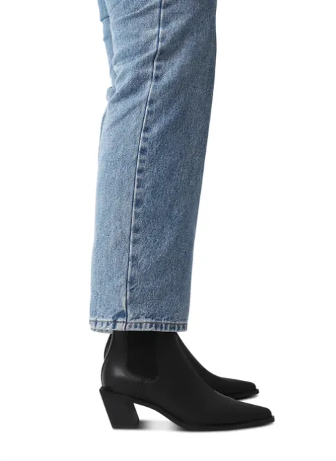 Skin Toronto Black Ankle Boot
