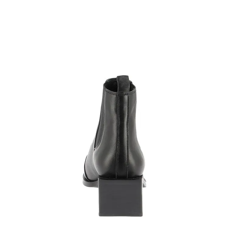 Skin Toronto Black Ankle Boot