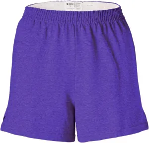 Soffe Women's Junior Authentic Cheer Short - Comfortable Cotton Blend, for Gym, Dance, Elastic Waistband, Soft Fabric