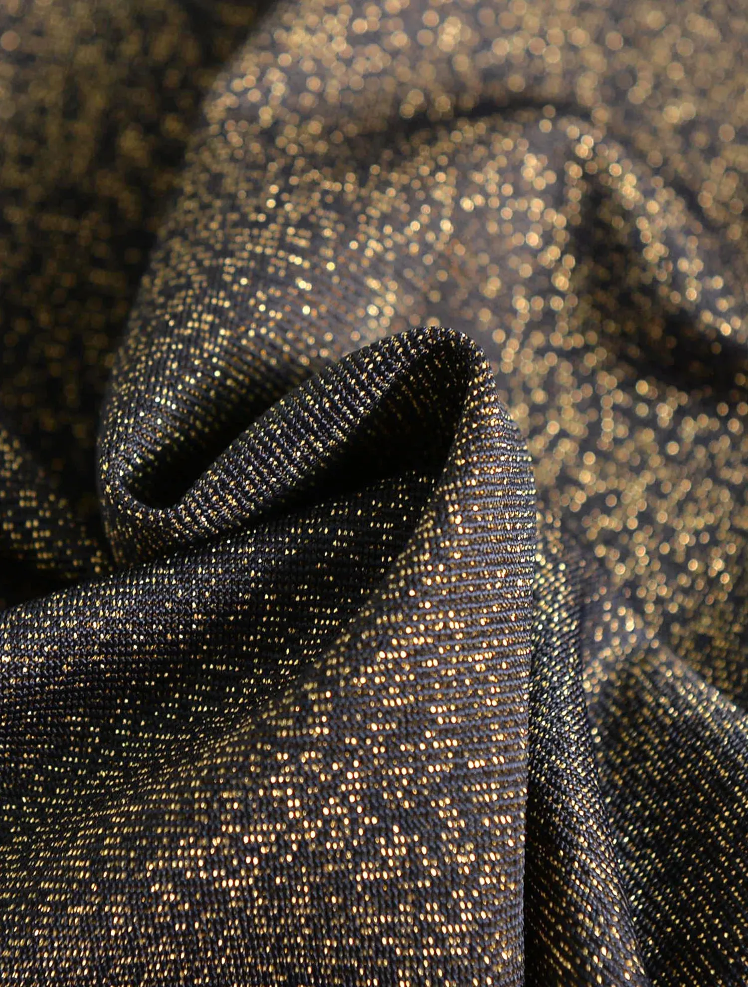 Sparkle Bronze Cocktail Party Mini Dress