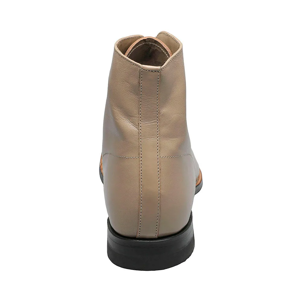 Stacy Adams Madison - Elegant Taupe Leather Dress Boots
