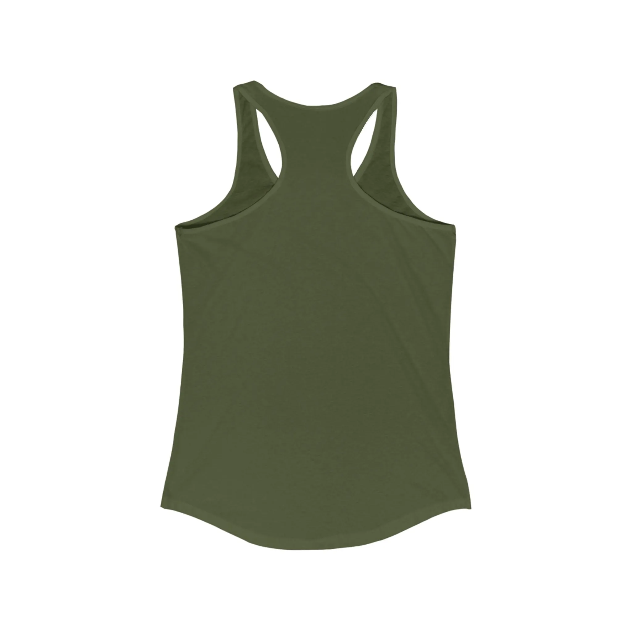 StM (Blk logo) - Women's Ideal Racerback Tank