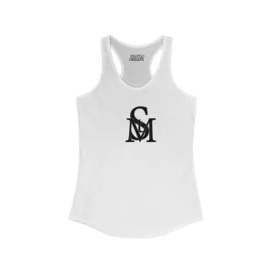 StM (Blk logo) - Women's Ideal Racerback Tank