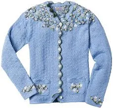 Stockerpoint Hilda Knitted Jacket with Hand Embroidery