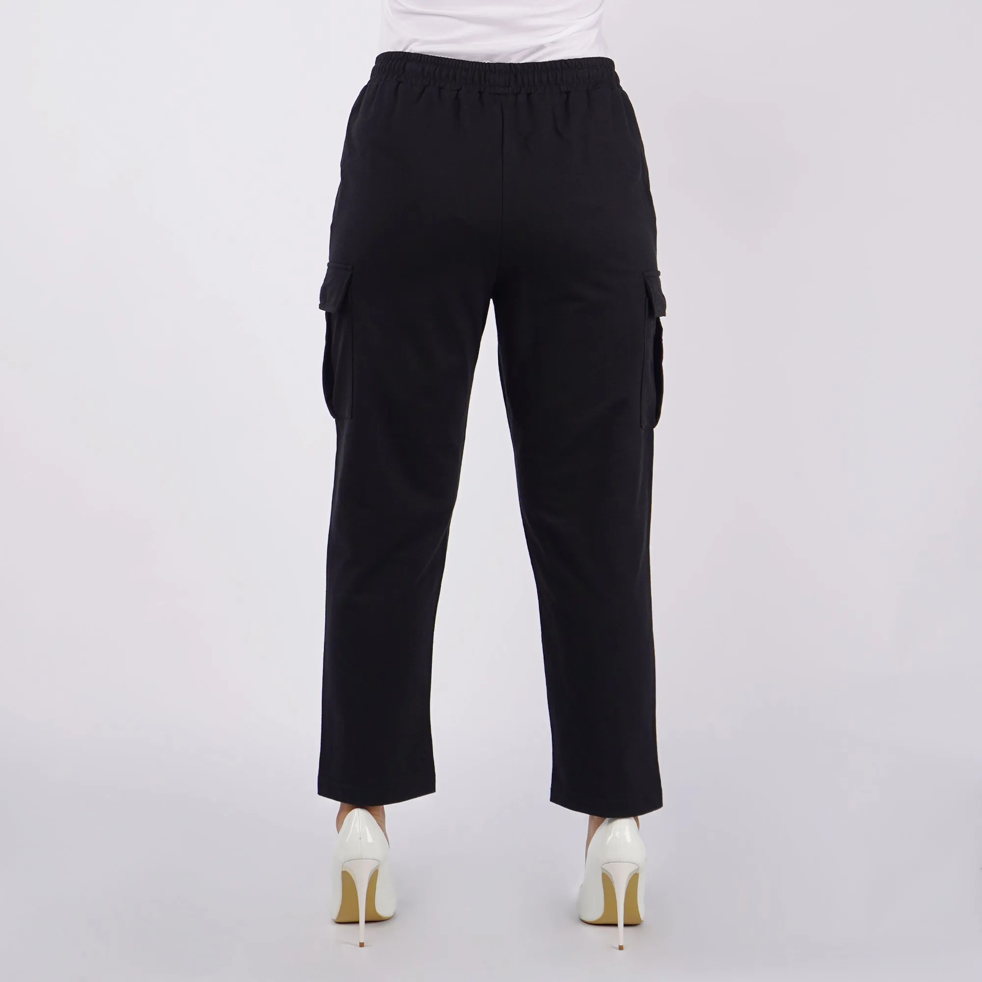 Stylistic Mr. Lee Ladies Basic Non-Denim Cargo Pants 154866-U (Black)