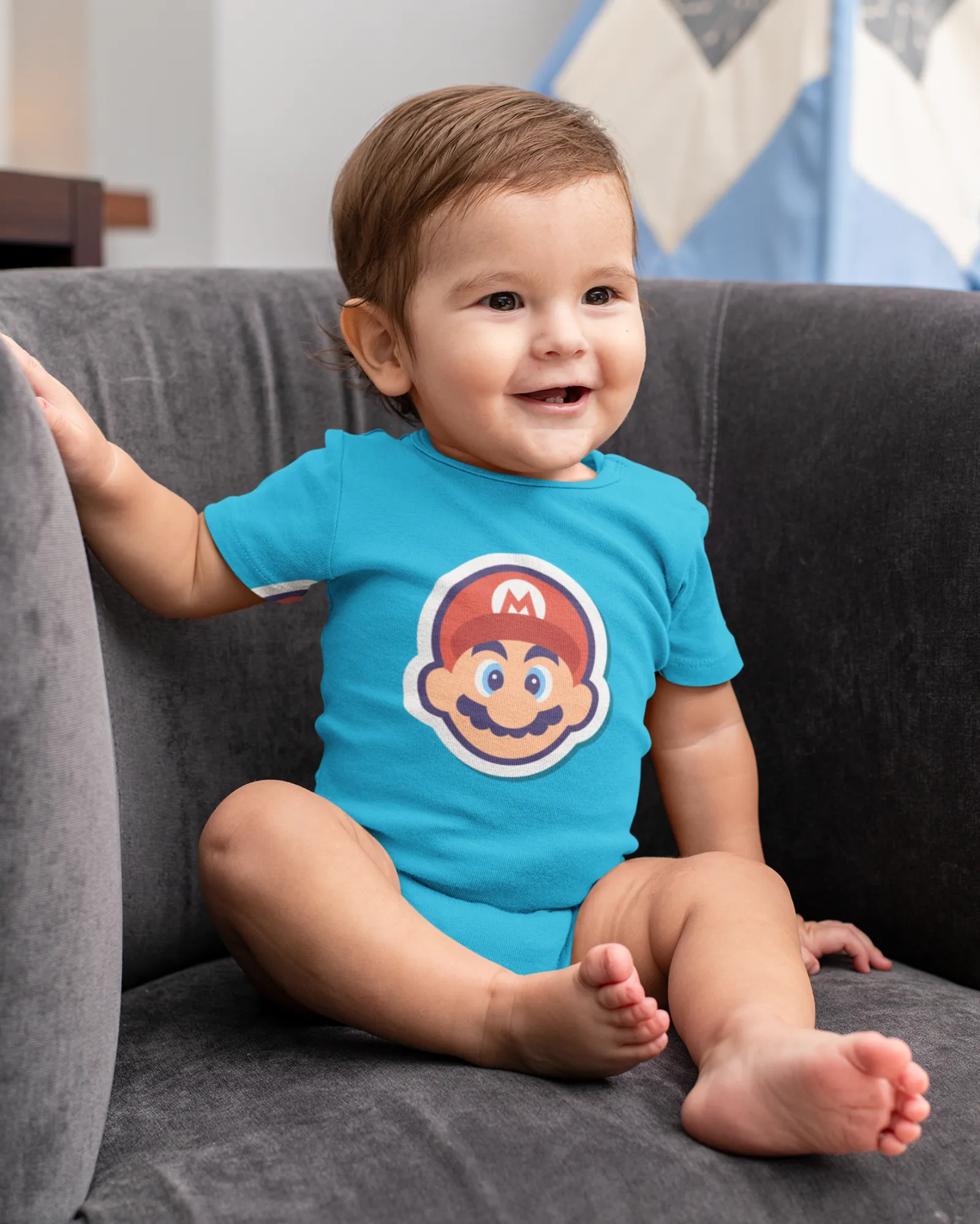 Super Mario - Baby Rompers