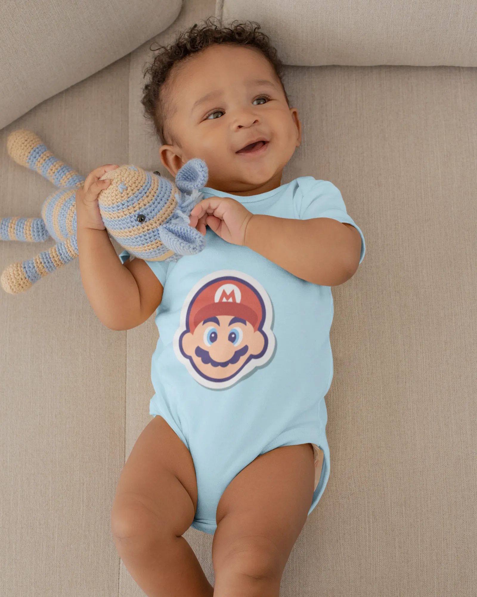 Super Mario - Baby Rompers