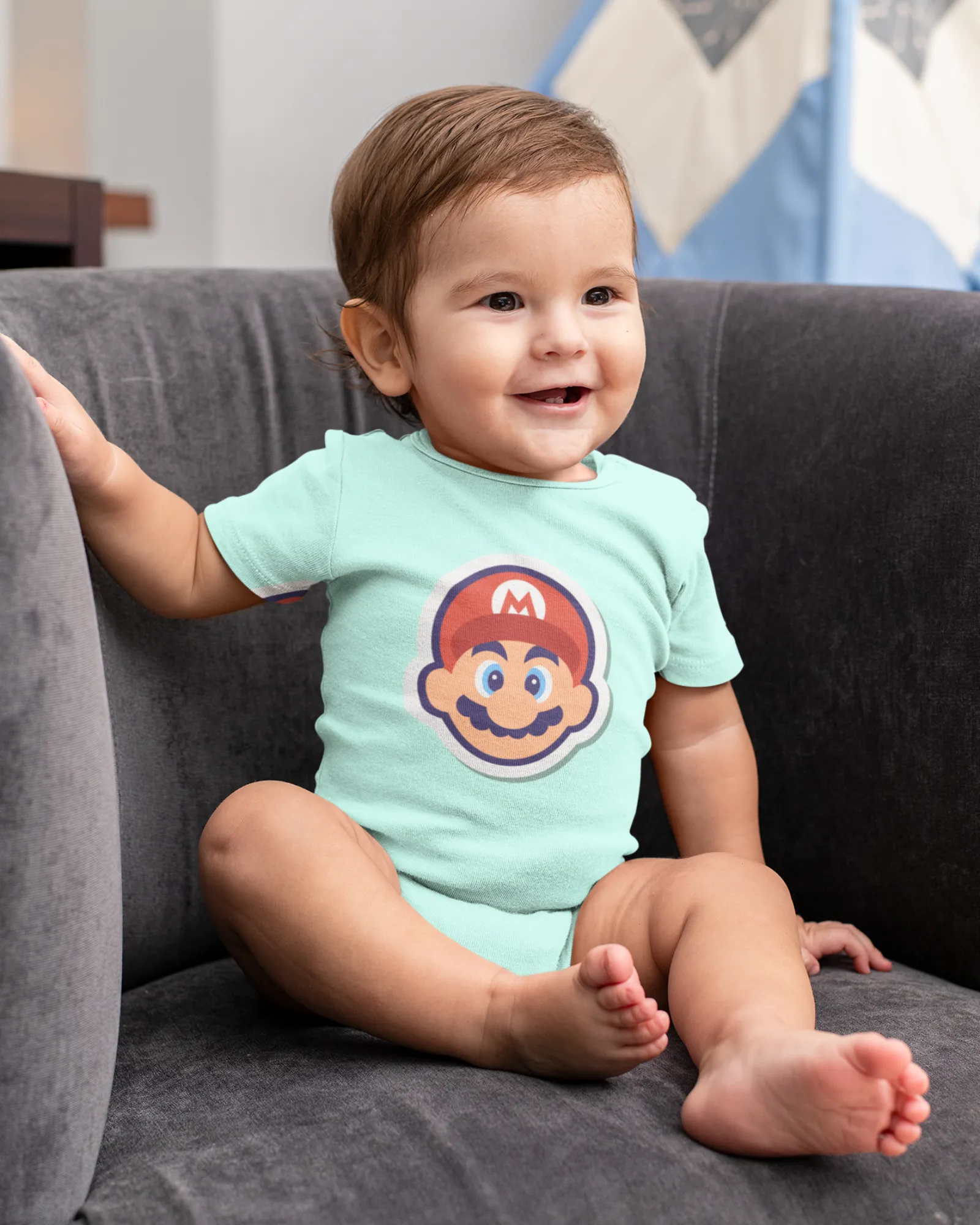 Super Mario - Baby Rompers