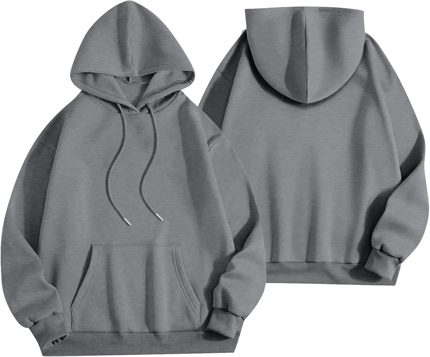 Sweatsuits Women 2 Piece Outfit Drawstring Fleece Y2K Hoodie Sweatshirt High Waist Soft Cotton Sweatpants with Pocket