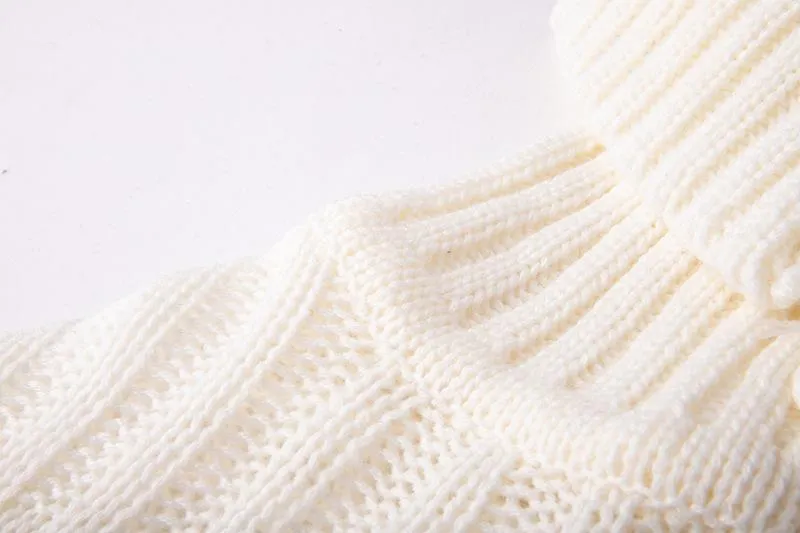 Tassels Knit Cape Shawl Bat Shirt Loose Coat