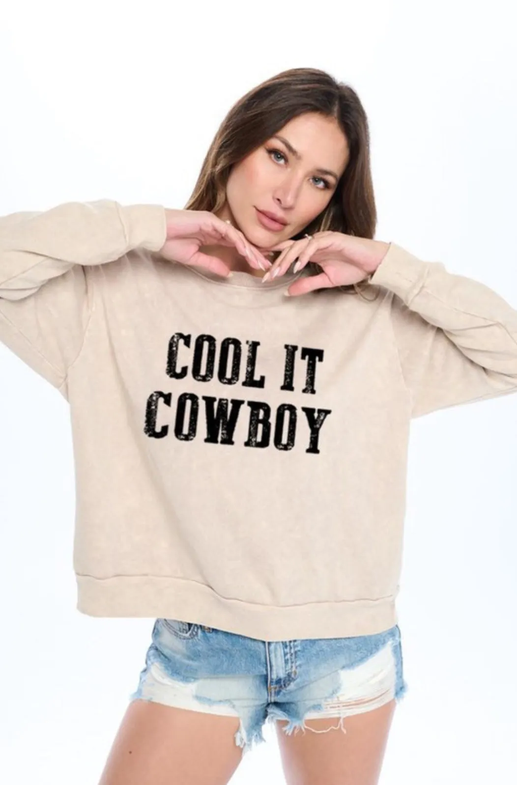 The Cool It Cowboy Sweatshirt S-L