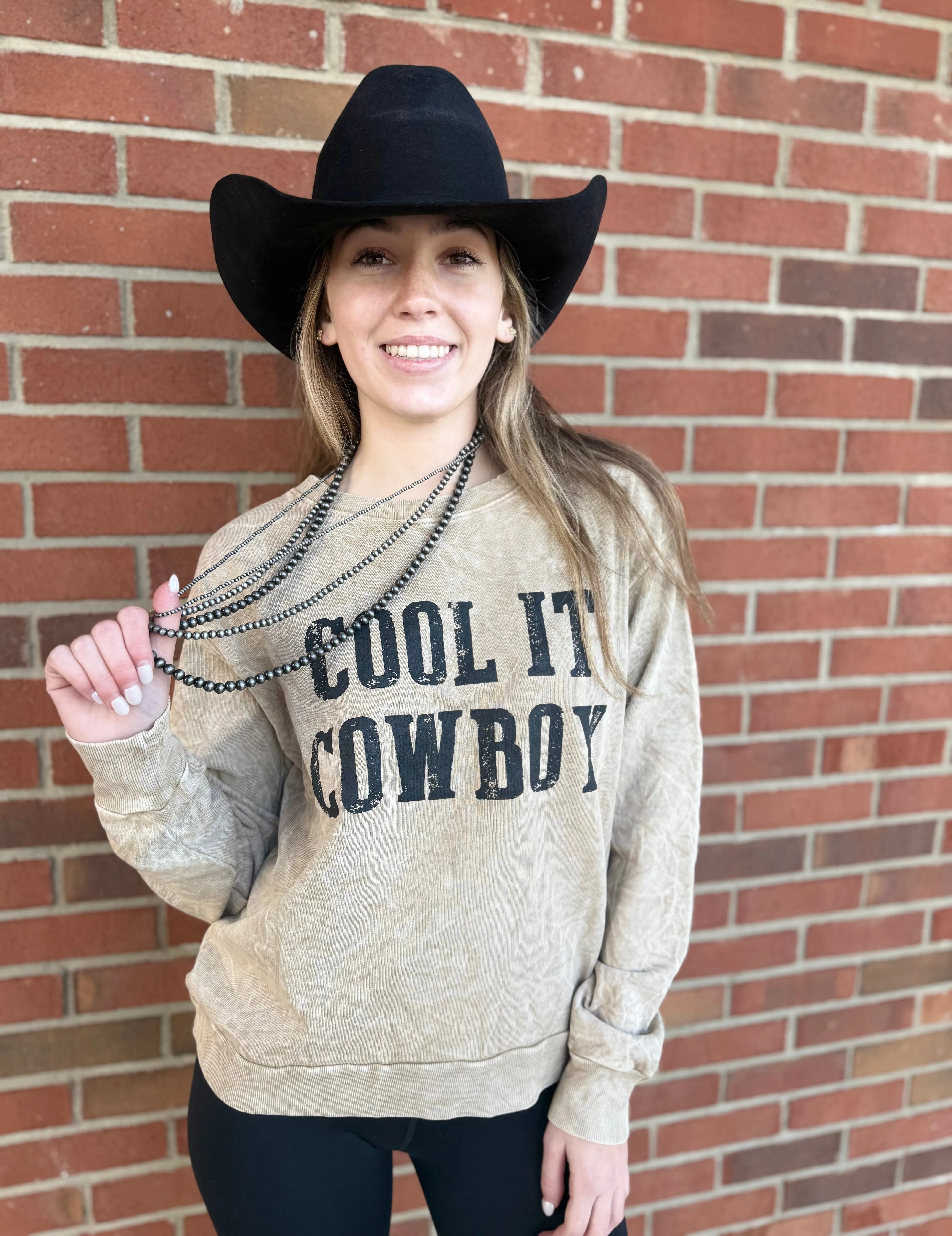 The Cool It Cowboy Sweatshirt S-L