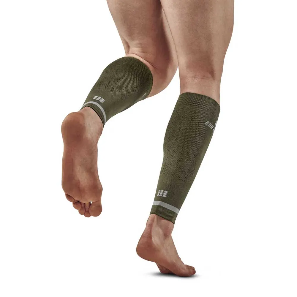 The Run Compression Calf Sleeves 4.0 - Olive