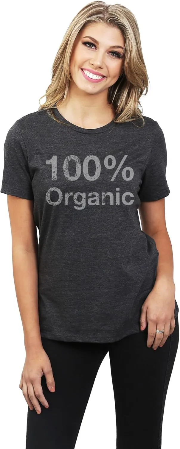 Thread Tank 100% Organic Women's Fashion Relaxed T-Shirt Tee