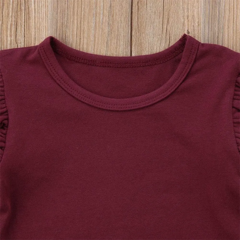 Toddler Baby Boy Girl Basic Solid Plain Organic Cotton T Shirts Tops Long Sleeve Tee Shirt Girls Clothes