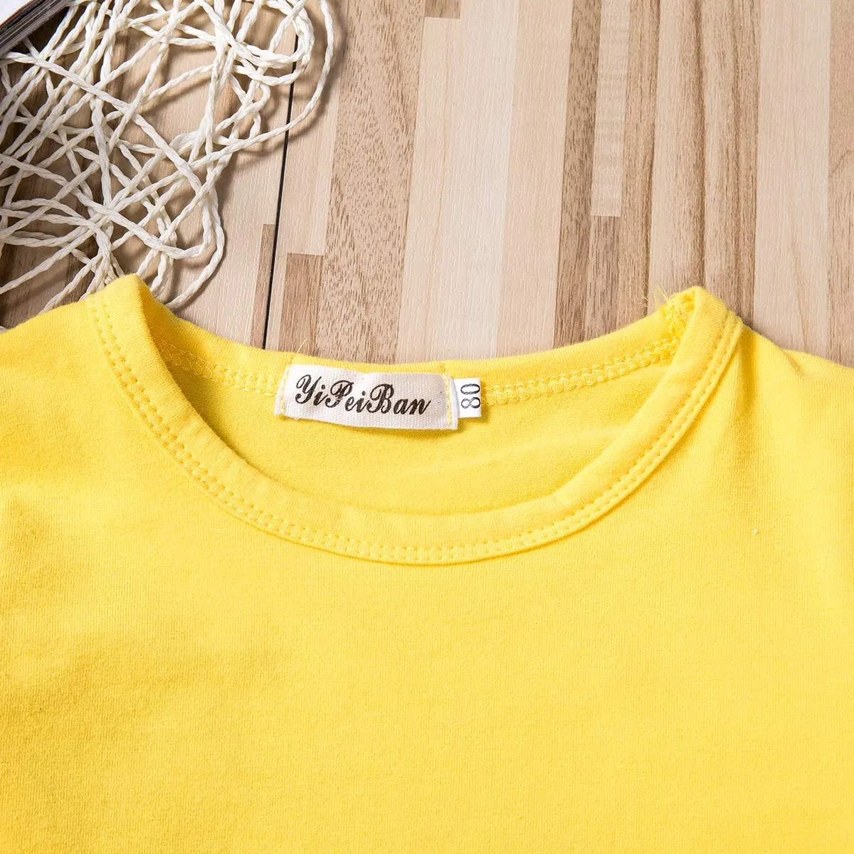 Toddler Baby Boy Girl Basic Solid Plain Organic Cotton T Shirts Tops Long Sleeve Tee Shirt Girls Clothes