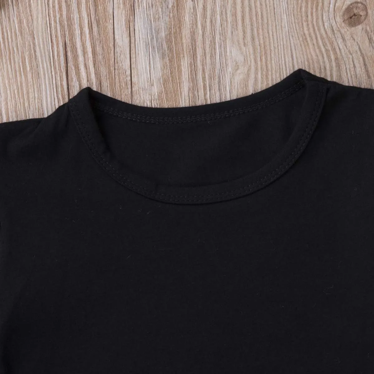 Toddler Baby Boy Girl Basic Solid Plain Organic Cotton T Shirts Tops Long Sleeve Tee Shirt Girls Clothes