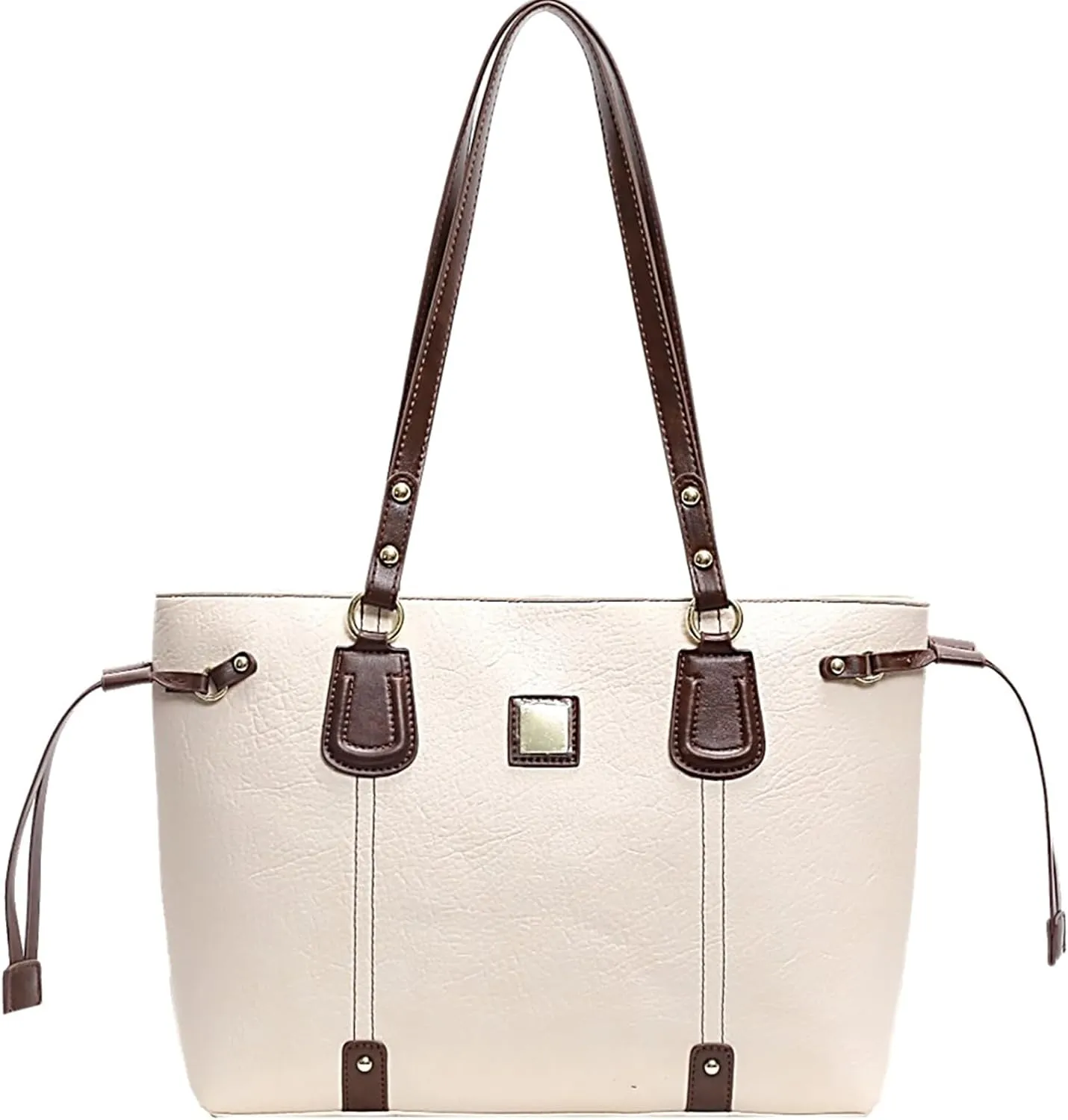 Tote Bag Zipper Shoulder Bags for Women Vegan Leather Purses and Handbags Bag Faux Leather Top Handle Satchel Bags for Women