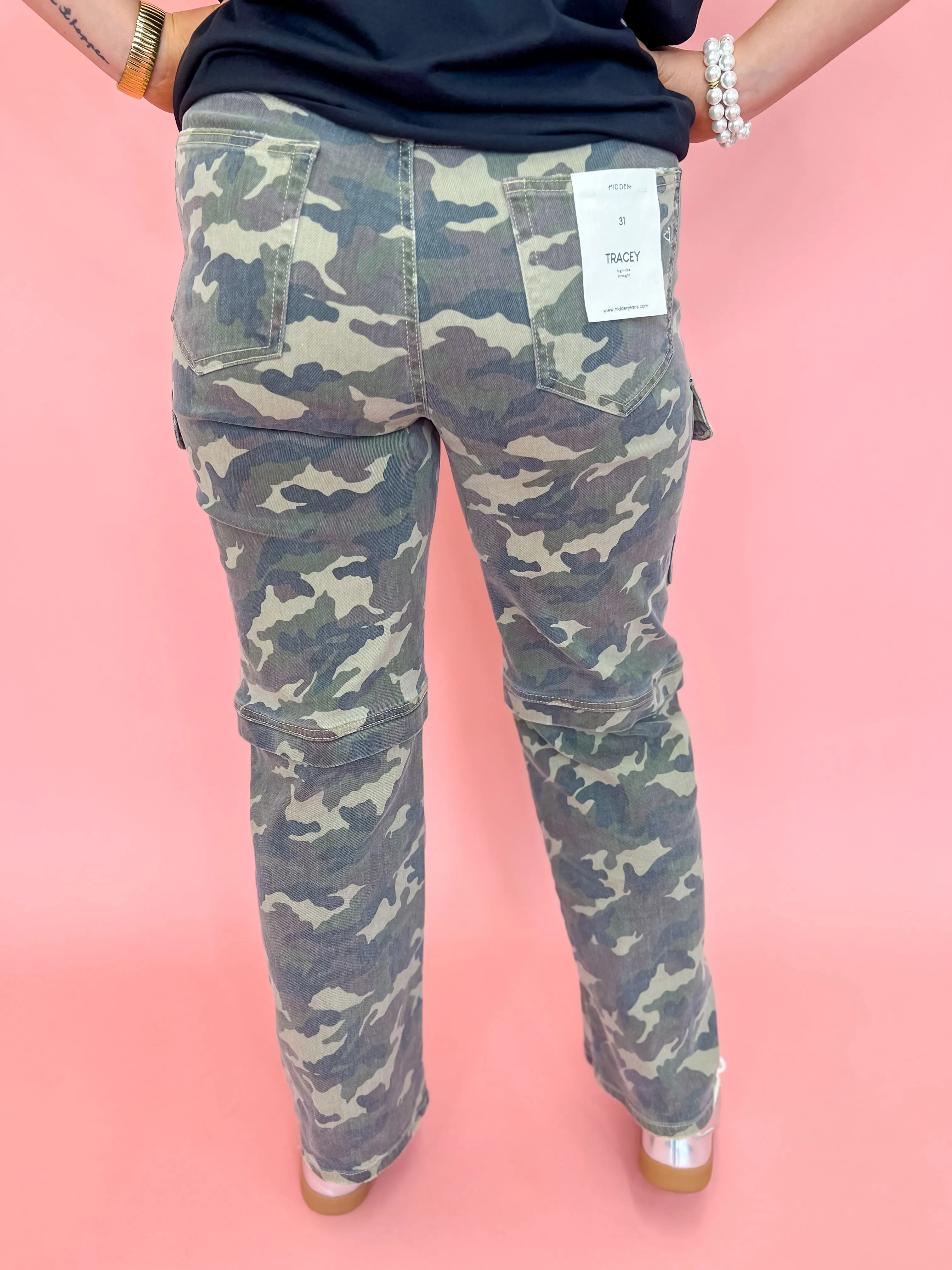 Tracey Camo Cargo Jeans