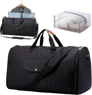 Travel Bag, Large Leather Convenient Travel Garment Duffel Bag Women's Fashion Waterproof (01,M)