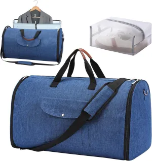 Travel Bag, Large Leather Convenient Travel Garment Duffel Bag Women's Fashion Waterproof (02,M)