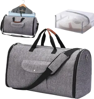 Travel Bag, Large Leather Convenient Travel Garment Duffel Bag Women's Fashion Waterproof (03,M)