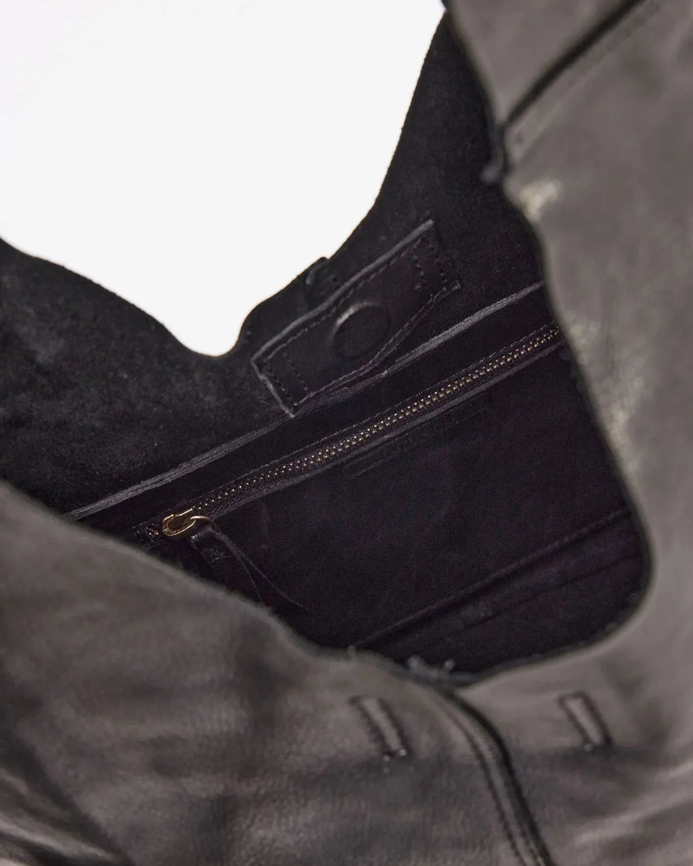Unlined Slouchy - Black