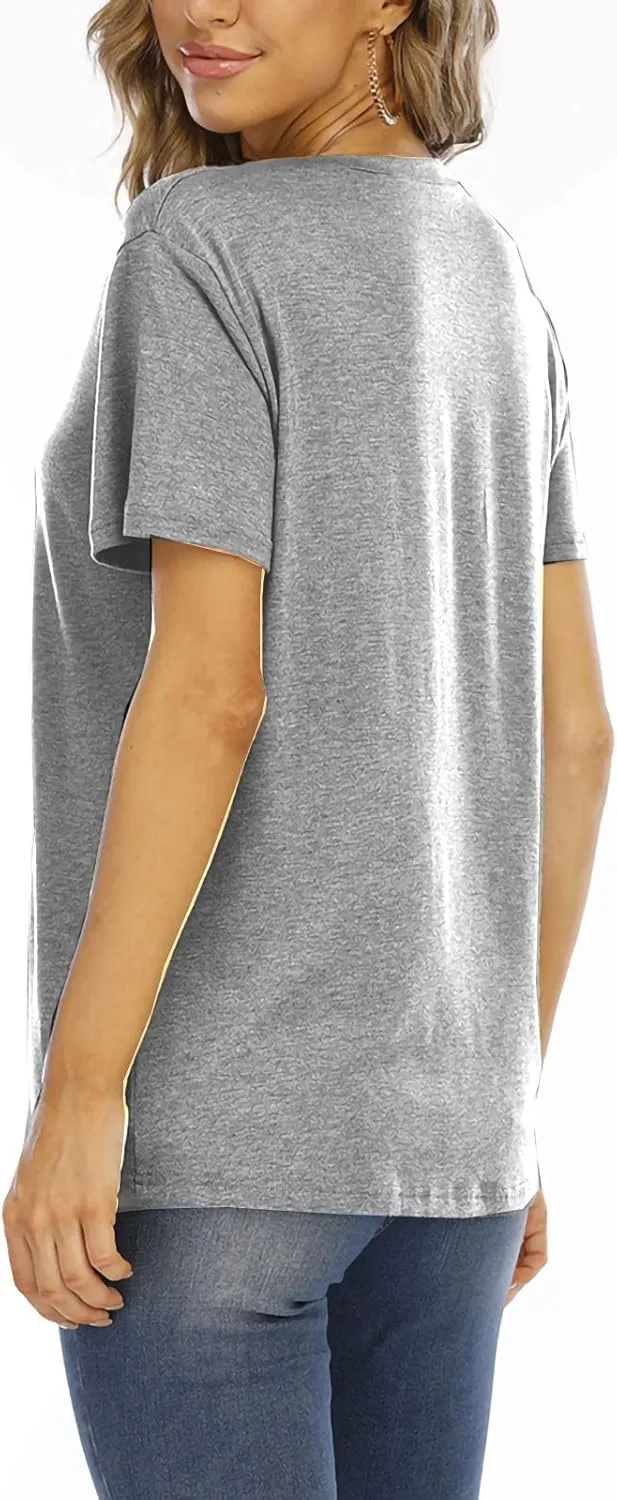 Valentines Day Shirts Women Cute Glitter Heart Shirt Casual Valentines Shirts for Women Long Sleeve Graphic Tees Tops
