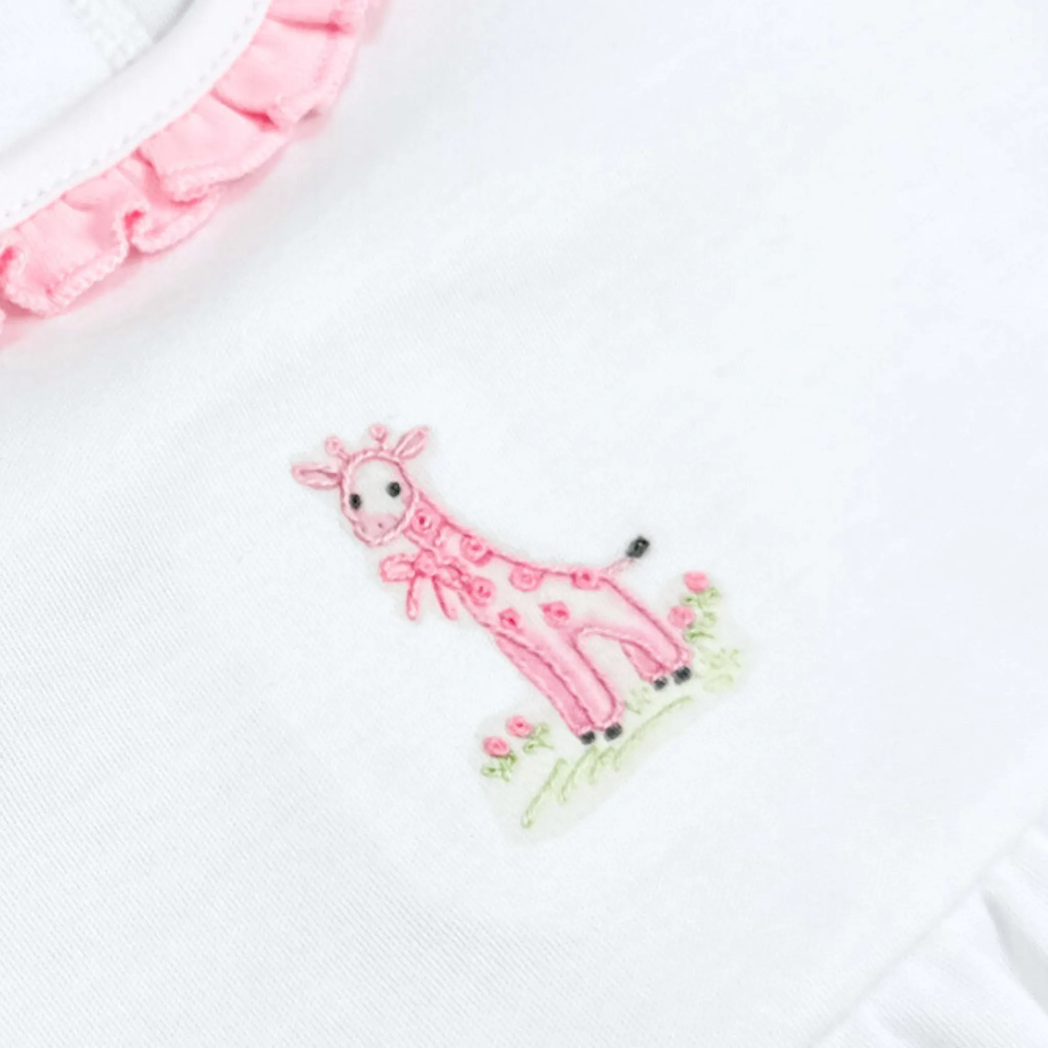 Vintage Giraffe Bubble - Pink