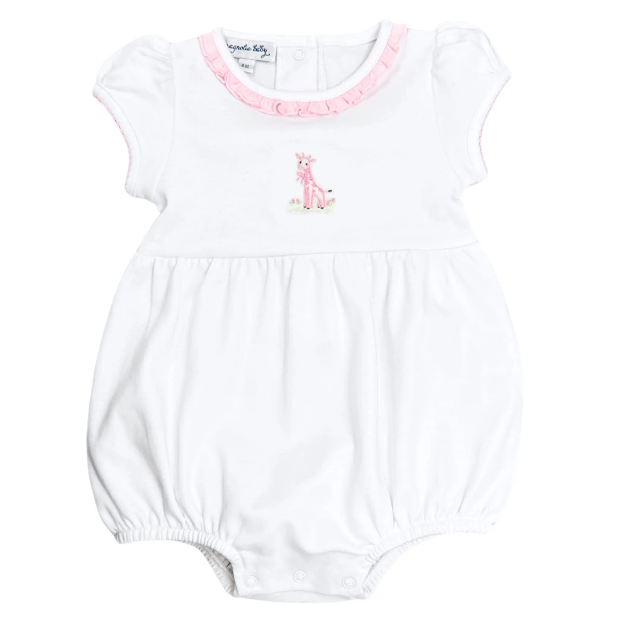 Vintage Giraffe Bubble - Pink
