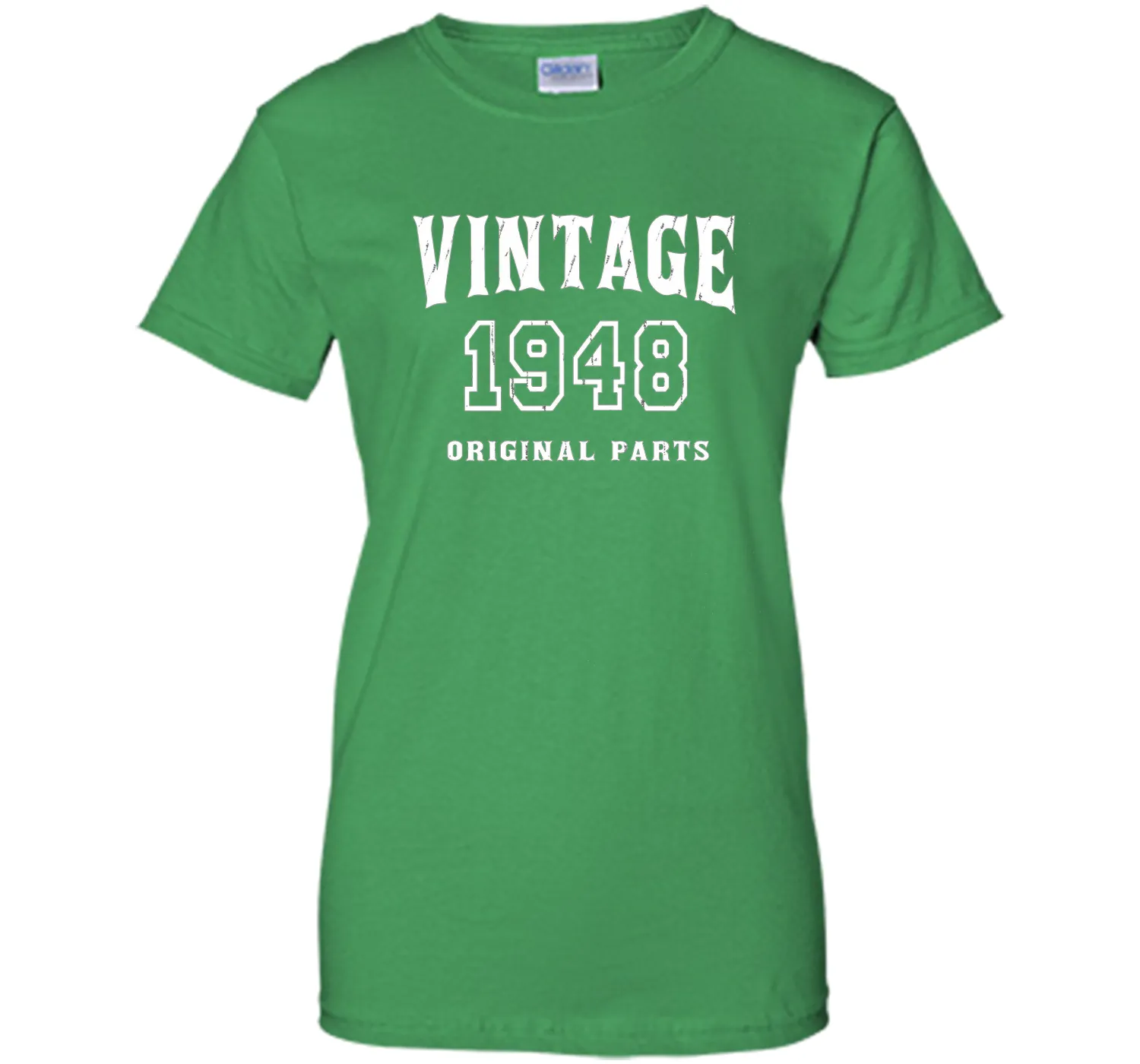 Vintage Original Parts 1948 Distressed Birthday Gift T-shirt