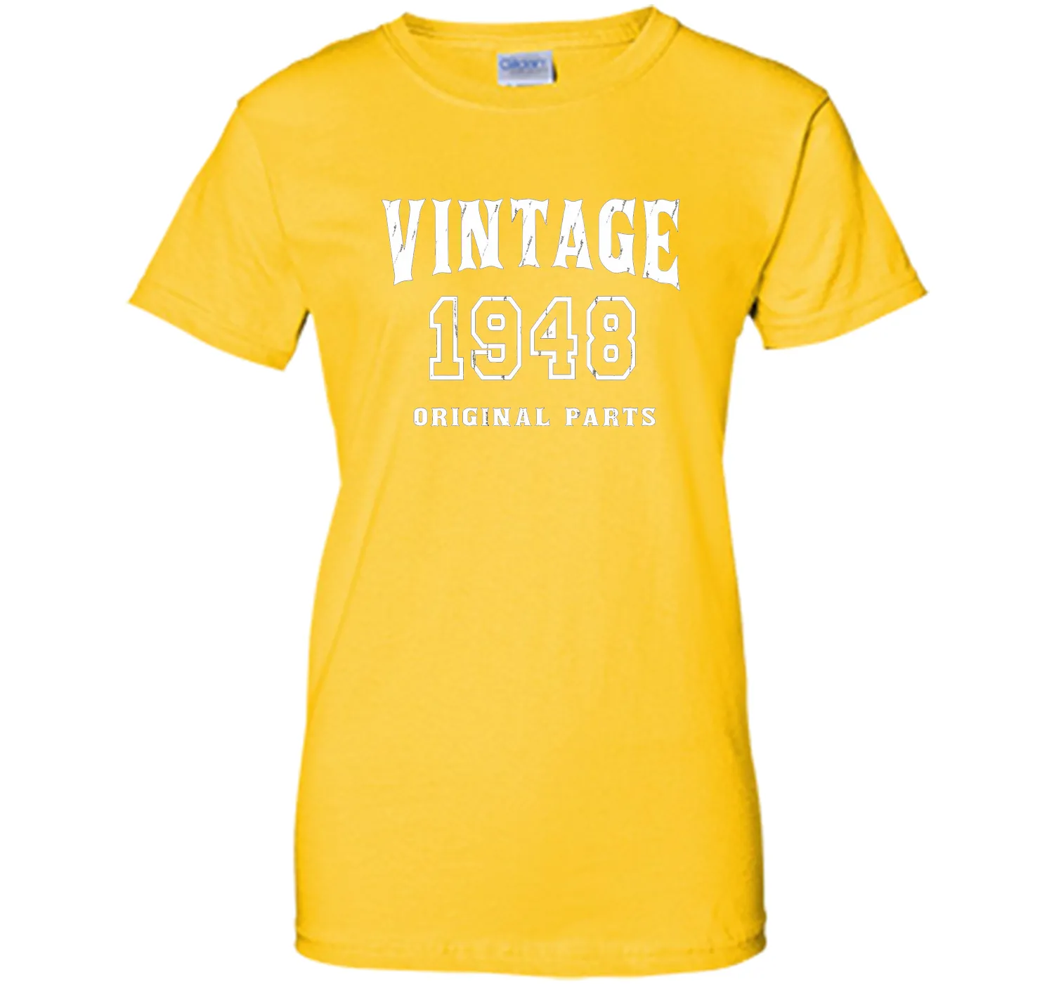 Vintage Original Parts 1948 Distressed Birthday Gift T-shirt