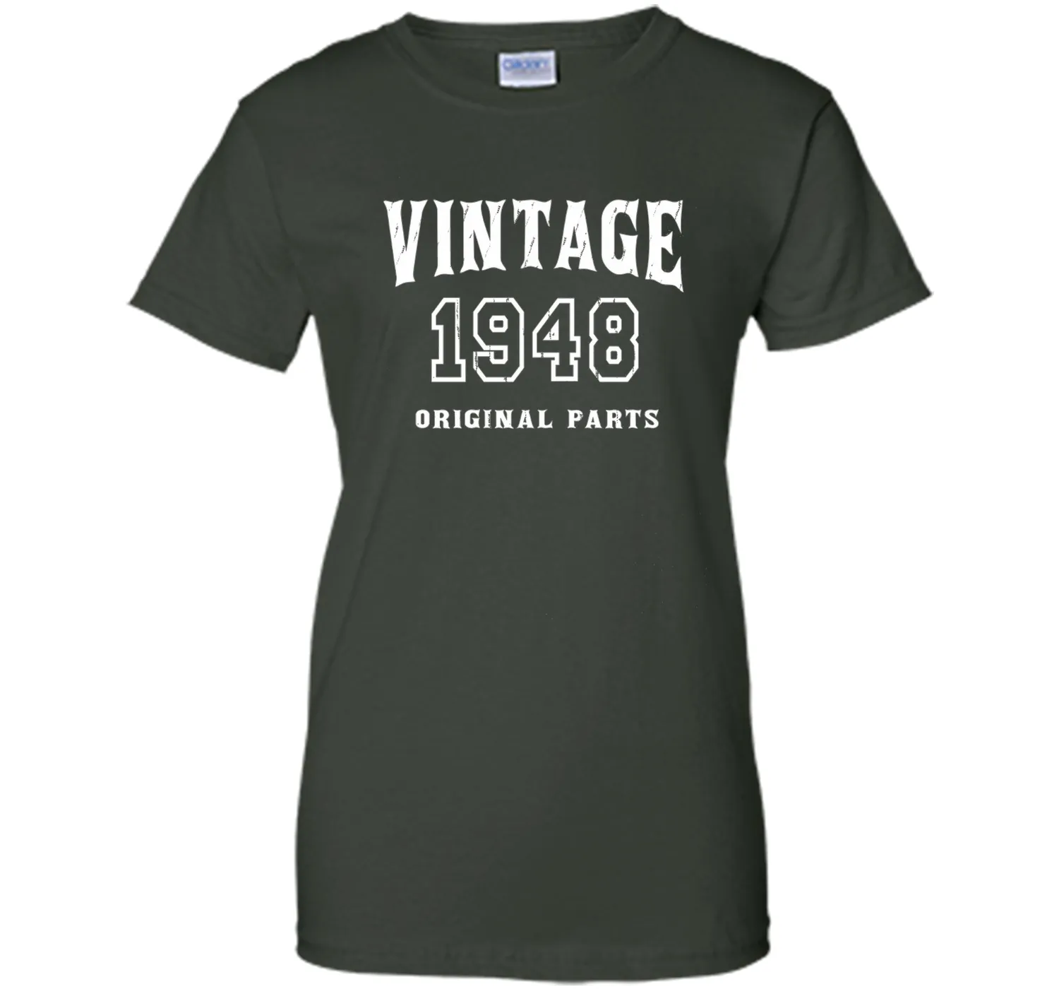 Vintage Original Parts 1948 Distressed Birthday Gift T-shirt