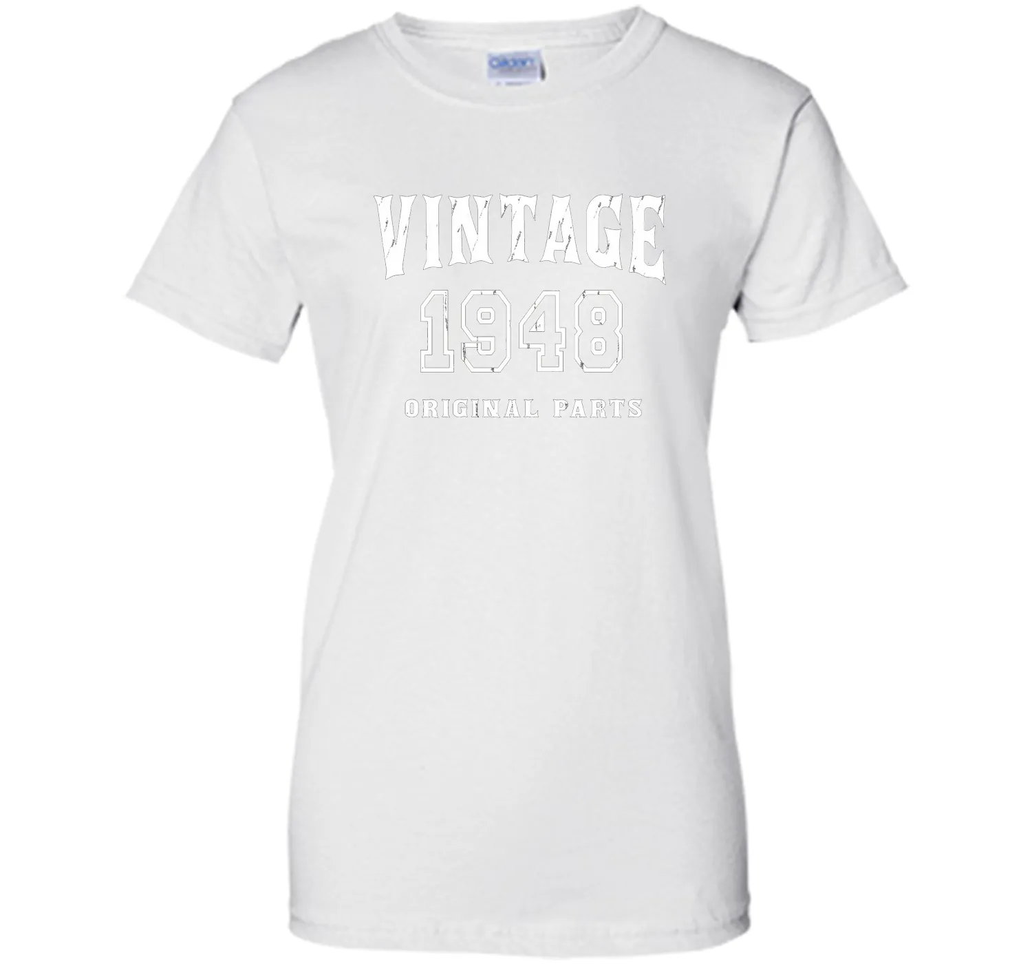 Vintage Original Parts 1948 Distressed Birthday Gift T-shirt
