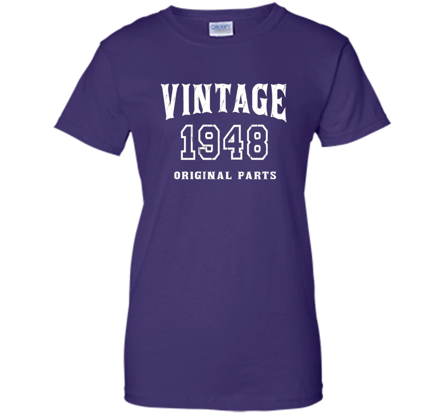 Vintage Original Parts 1948 Distressed Birthday Gift T-shirt